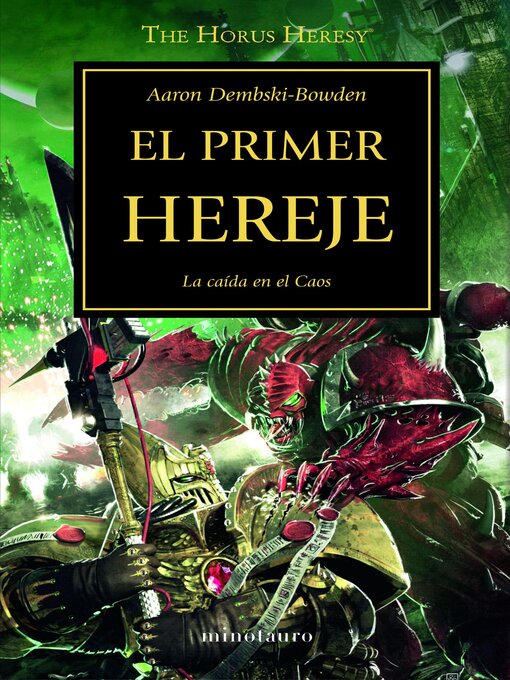 Title details for El primer hereje nº 14/54 by Aaron Dembski-Bowden - Available